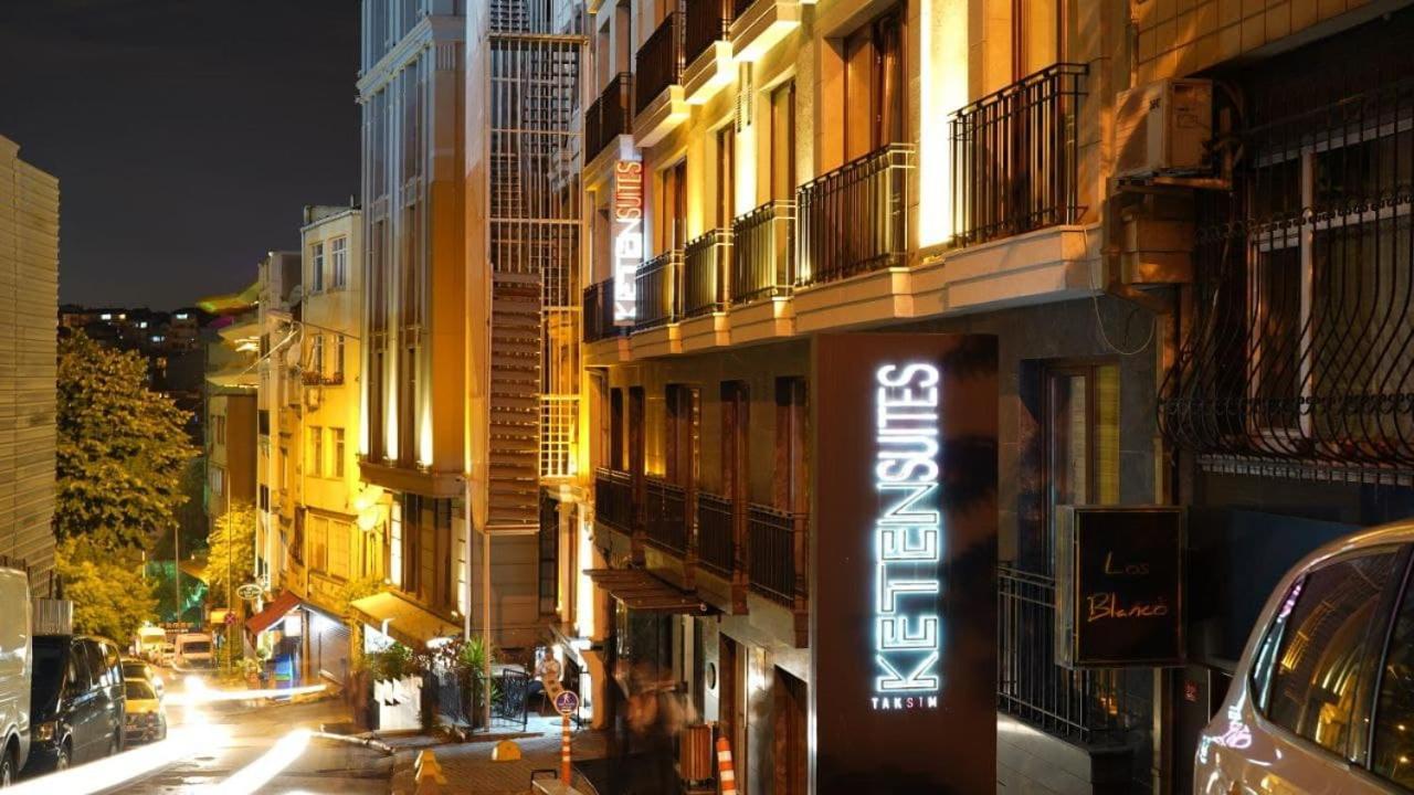 Keten Suites Taksim Istanbul Bagian luar foto