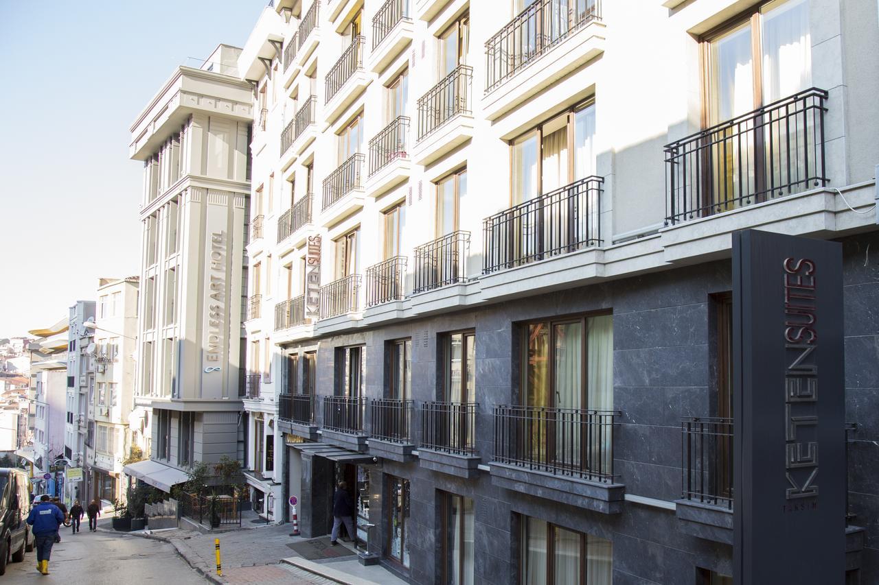 Keten Suites Taksim Istanbul Bagian luar foto